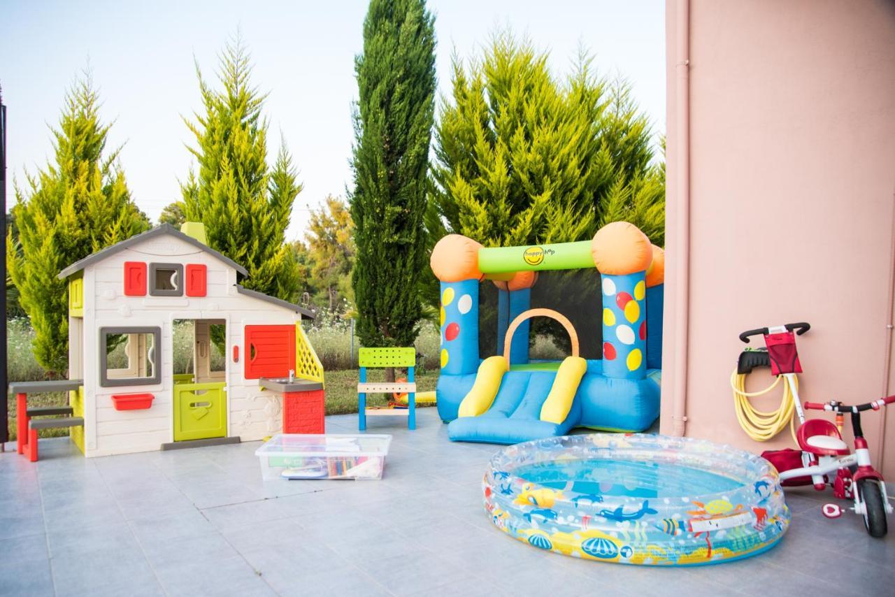 Sani Villa Perfect For Family Vacations Eksteriør billede